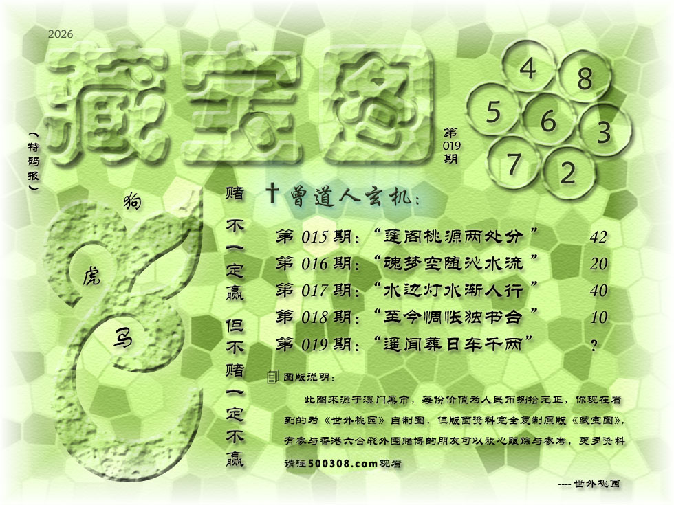 019期藏寶圖_新:遥闻葬日车千两_老:莫将画竹论难易_禁:牛_禁:9尾_玄機字:《学》