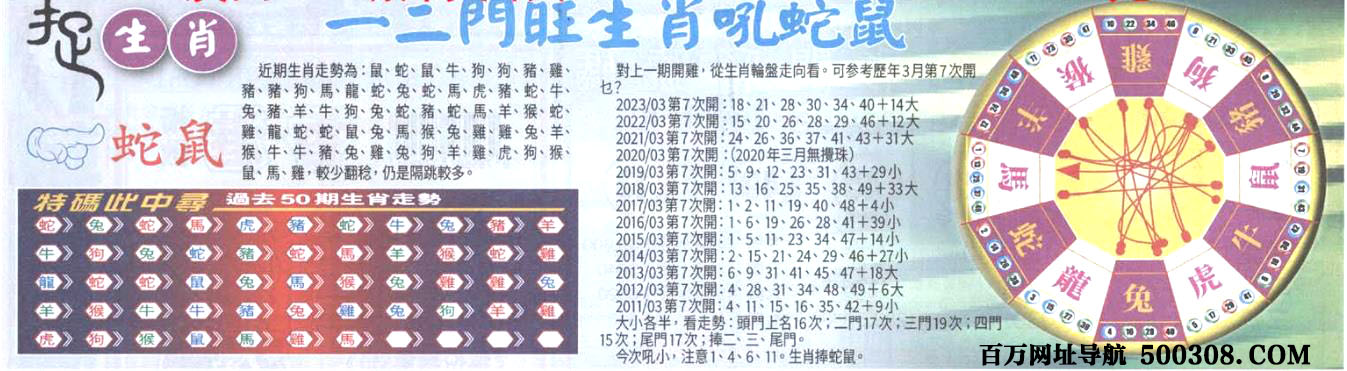 030期：悟入其图/相入非非/捉生肖/好图乐翻天/藏宝图/发财玄机图/澳门神机图