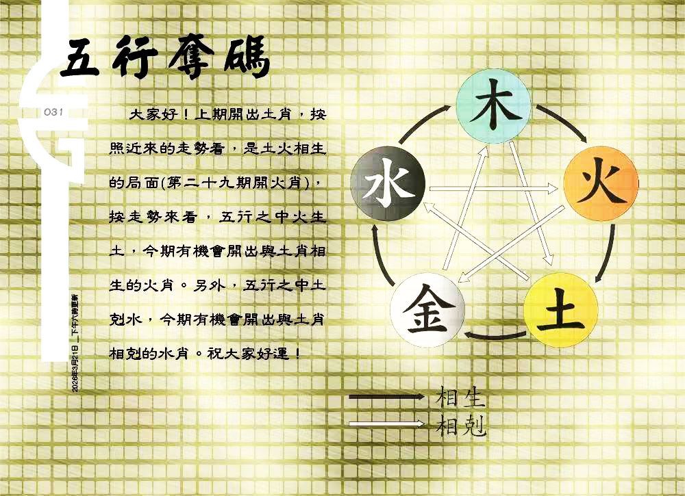 031期：老总论码/萧公子/林大师/五行夺码