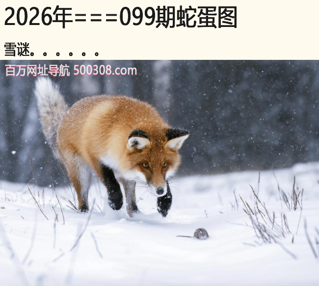 099���ߵ�ͼ��ѩ��.....